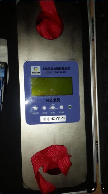 全新一代無線測力儀器cap-15000kg 能去皮、峰值停留